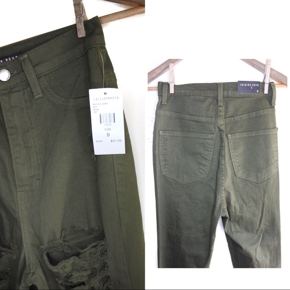 NWT Fashion Nova Aphrodite Roll Out Destroy Jean 9 - Picture 8 of 10